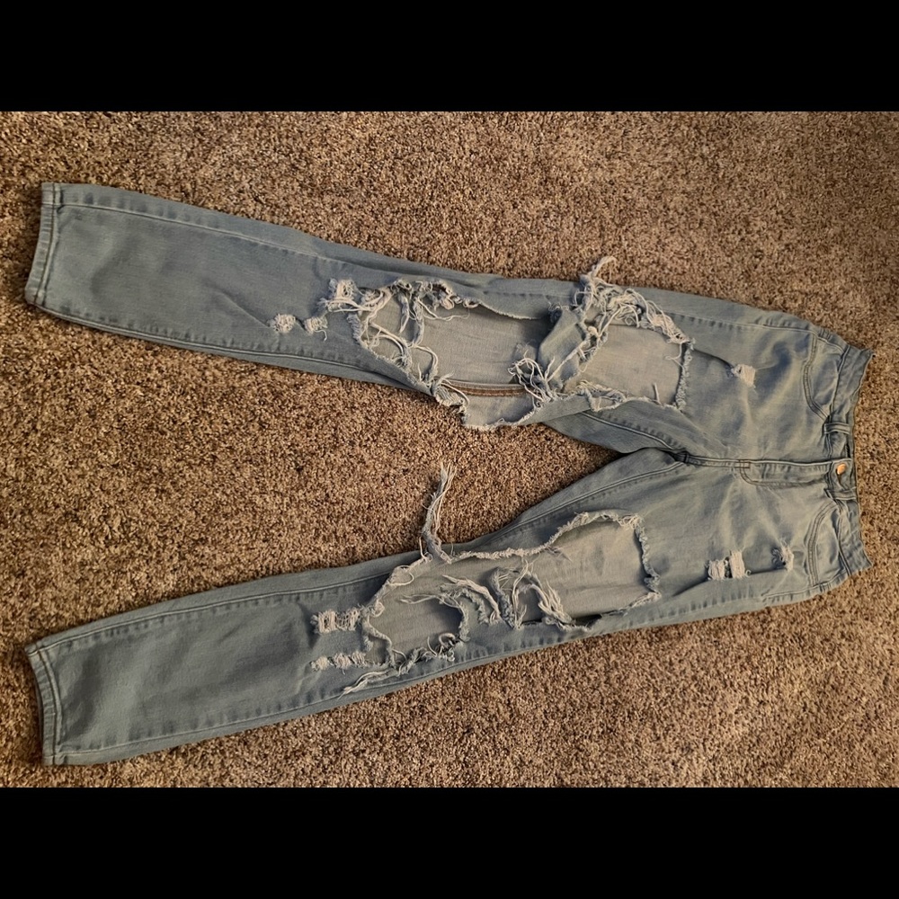 Fashion Nova Ripped Skinny Jeans